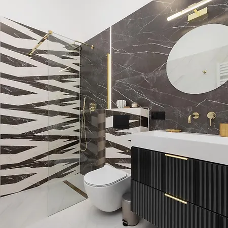 Sonata Apartment - 4Br & Private Sauna - Center דירה קרקוב
